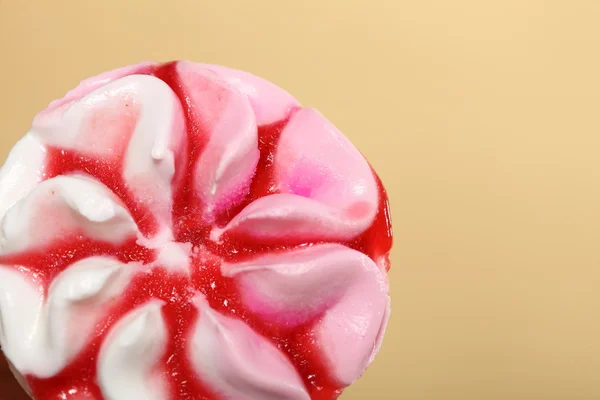 Berry zmrzlina vafle kužel Orange — Stock fotografie