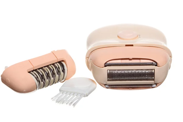 Ladies electric hair remover shaver depilator — Stock Photo, Image