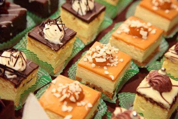 Odmian ciasta desery catering słodycze — Zdjęcie stockowe