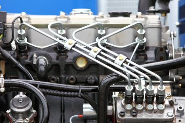 diesel engine detail clipart
