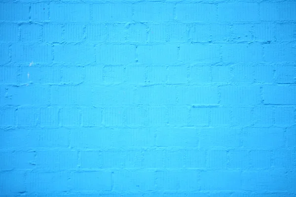 Background of blue brick wall texture — Stock Photo, Image