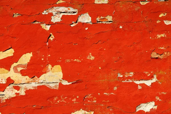 Fondo de textura de pared de ladrillo rojo grunge — Foto de Stock