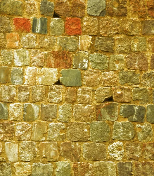 Background of old brick stone wall texture — Stock Photo, Image