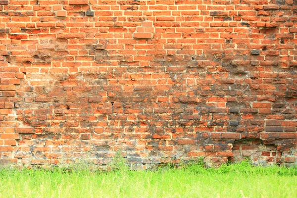 Grungy pozadí cihlové stěny textury — Stock fotografie