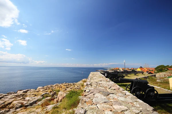 Fort christiansoe Adası bornholm Danimarka — Stok fotoğraf