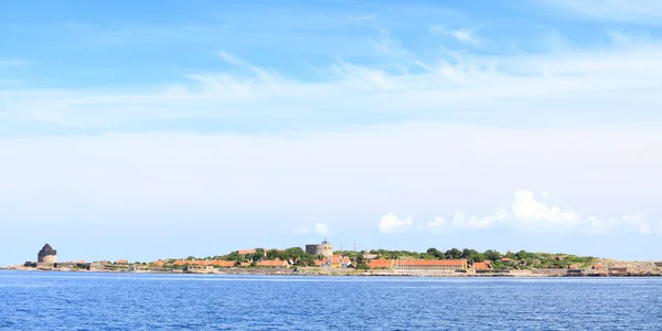 De grote toren christiansoe bornholm Denemarken — Stockfoto