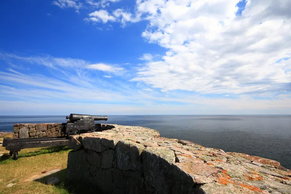Fort christiansoe eiland bornholm Denemarken — Stockfoto