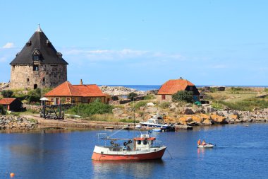 Fort Christiansoe island Bornholm Denmark clipart