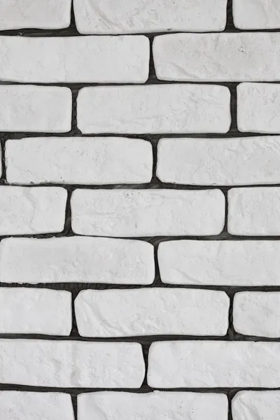 Beyaz tuğla duvar dokusunun arkaplanı — Stok fotoğraf