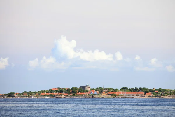 La grande torre Christiansoe Bornholm Danimarca — Foto Stock