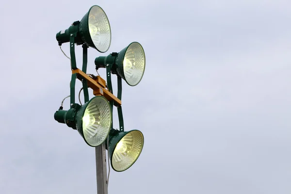 Průmyslová lampa — Stock fotografie