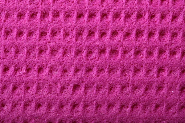 Pink sponge foam as background texture — Stock Photo, Image