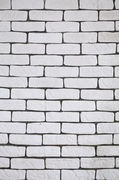 Background of white brick wall texture — Stock Photo, Image