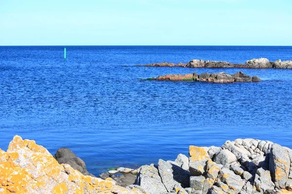 Rock and baltic sea, europe — Stock Photo, Image