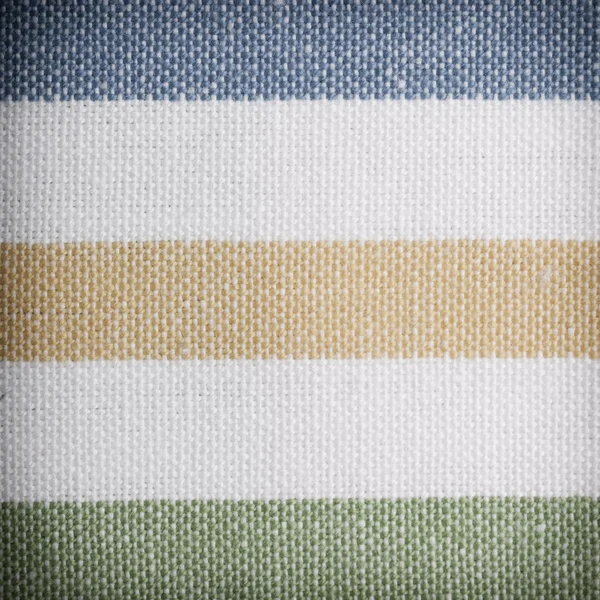 Closeup de têxteis listrados coloridos como fundo ou textura — Fotografia de Stock
