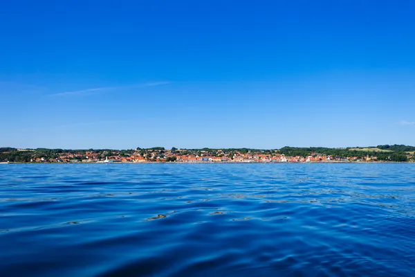 Ilha forte Christiansoe Bornholm Mar Báltico Dinamarca Escandinávia Europa — Fotografia de Stock