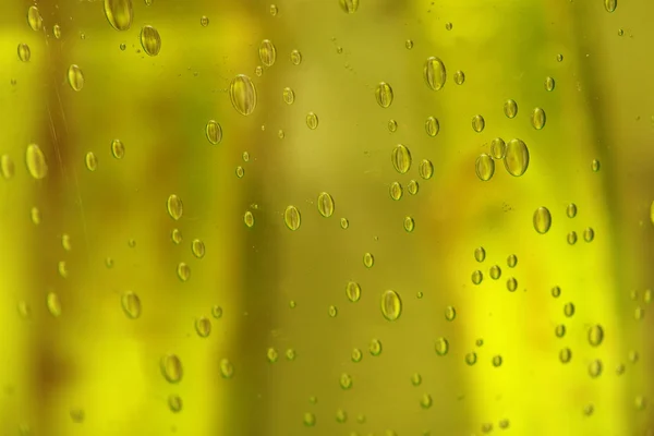 Seifenblasen grüne Flüssigkeit Hintergrund — Stockfoto