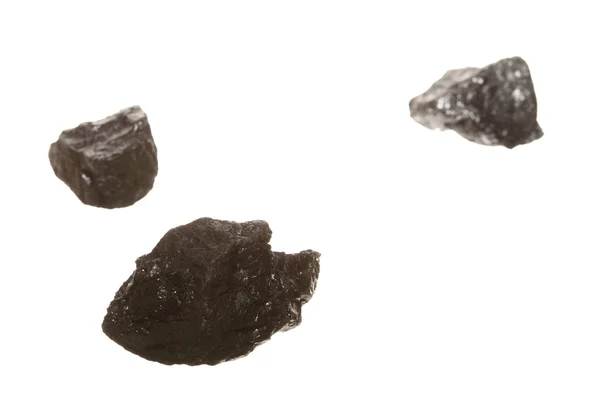 Pedaços de carvão nugget de carbono — Fotografia de Stock