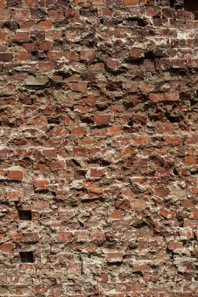 Gammal grungy bakgrund av en tegel vägg konsistens — Stockfoto