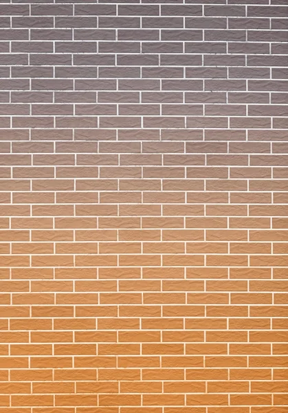 Orange gray brick wall as background or texture — Stock Photo, Image