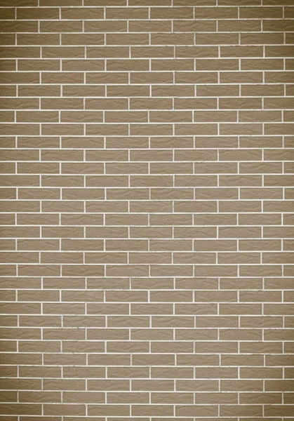 Brown brick wall as background or texture — Stock Photo, Image