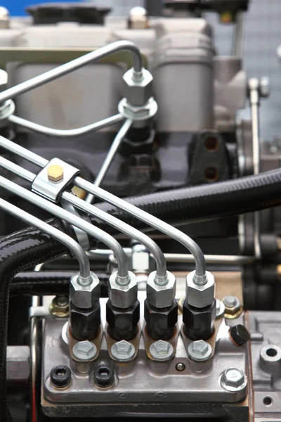 Detalhe do motor diesel — Fotografia de Stock