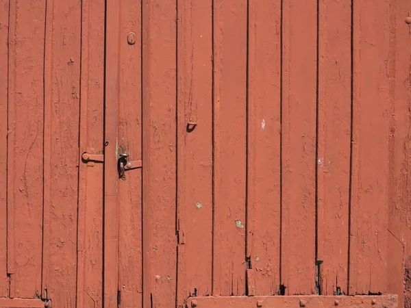 Eski kahverengi kapı ahşap arka plan doku — Stok fotoğraf