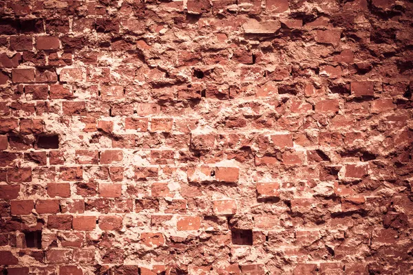 Old grungy background of a brick wall texture — Stock Photo, Image