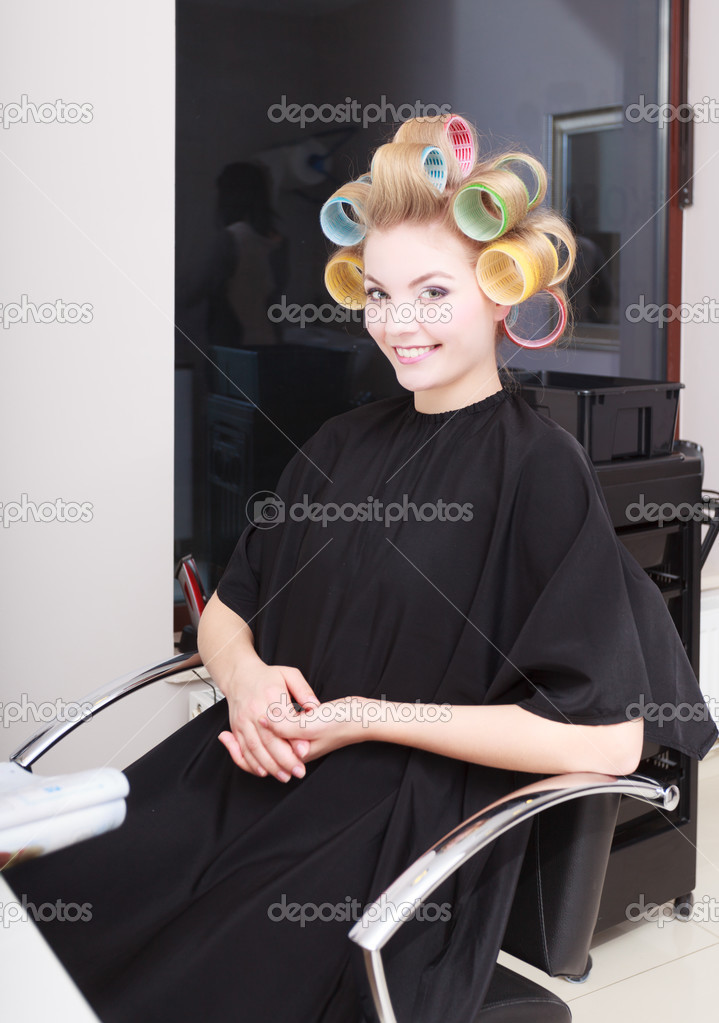 ladies hair curlers