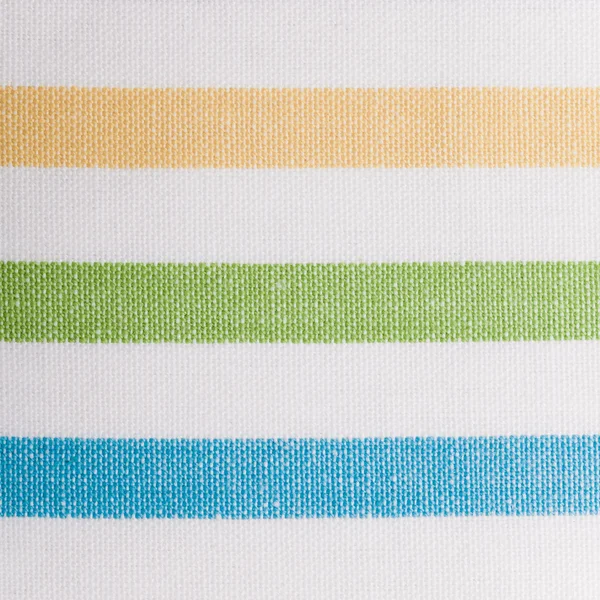 Primer plano del textil a rayas de colores como fondo o textura —  Fotos de Stock