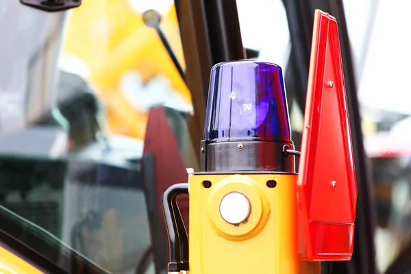 Signal lamp for warning flashing light on vehicle — Stock Photo, Image