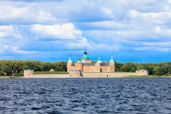 İsveç İskandinavya Avrupa'nın tarihsel kalmar Kalesi. Simgesel Yapı. — Stok fotoğraf