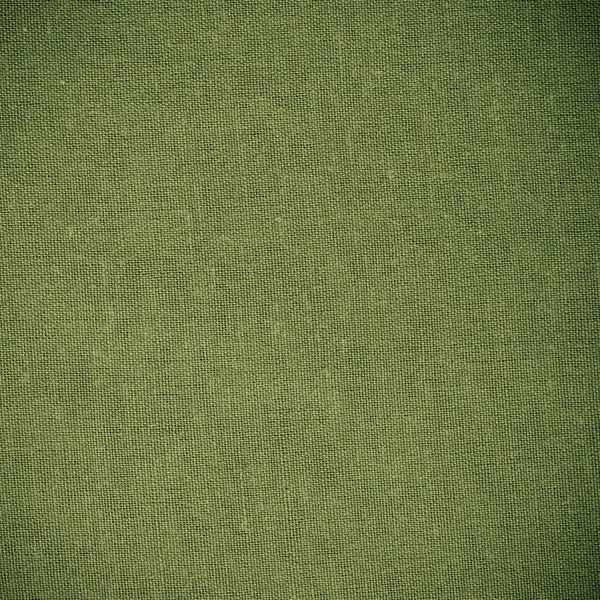 Primer plano del material textil de tela verde como textura o fondo — Foto de Stock