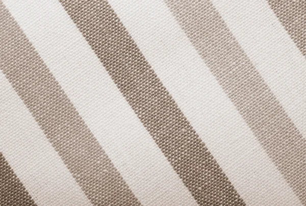 Primer plano de gris gris blanco rayas textiles como fondo o textura —  Fotos de Stock