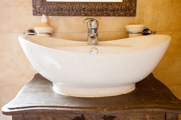 Hygiène. Cabine de douche. Intérieur de la salle de bain . — Photo