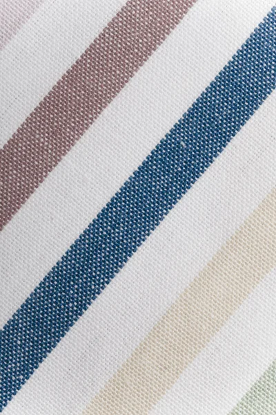 Zbliżenie kolorowych pasków tekstylnych jako tła lub tekstury — Zdjęcie stockowe
