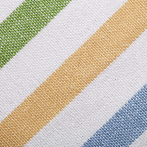 Closeup of colorful striped textile as background or texture — Stock Photo, Image