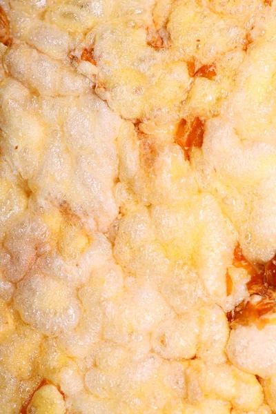 Bolo de milho textura comida fundo — Fotografia de Stock