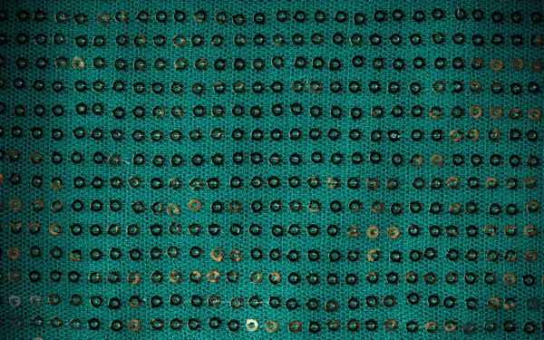 Grün glänzend Pailletten Hintergrund Textur abstrakt Stoff Textil — Stockfoto