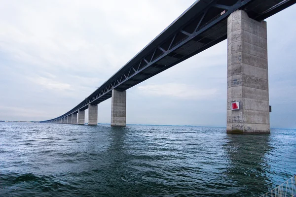 Pont d'Oresund le 8 août 2013, Suède — Photo