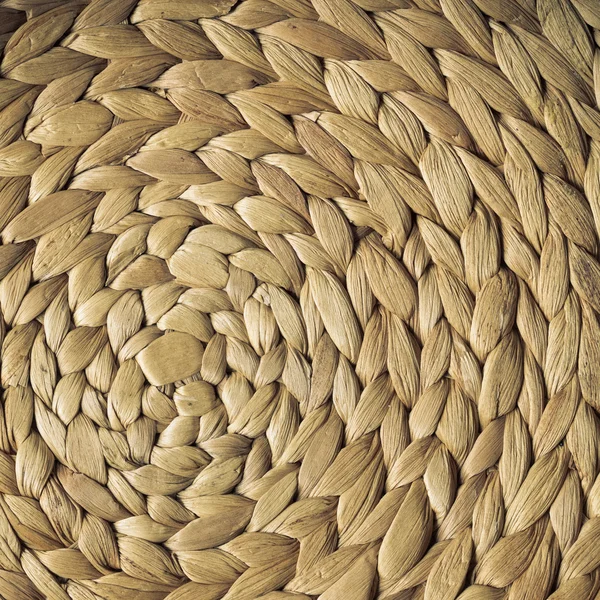 Wicker woven pattern for background or texture — Stock Photo, Image