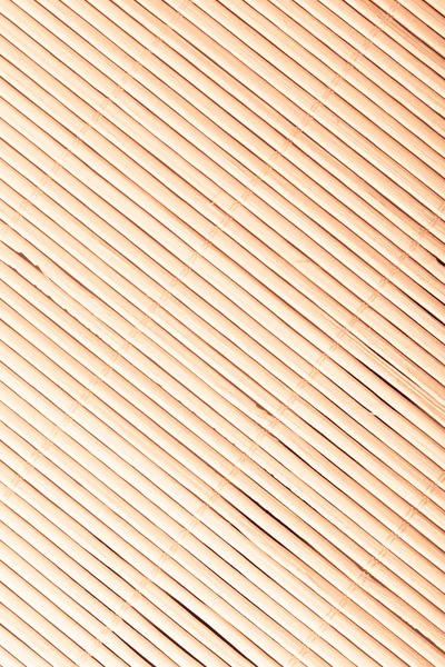 Bamboo mat surface pattern diagonal background texture — Stock Photo, Image