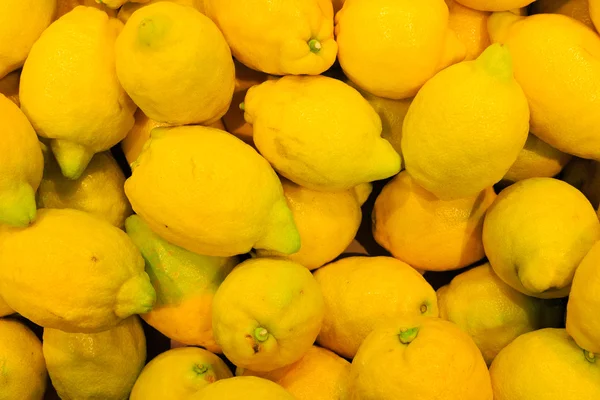 Closeup on tropical fruits lemons. — Stock Photo, Image