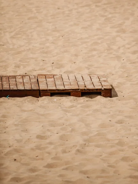 Trottoir sur la plage . — Photo