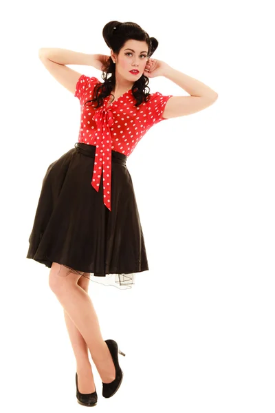 Woman in pinup style — Stock Photo, Image