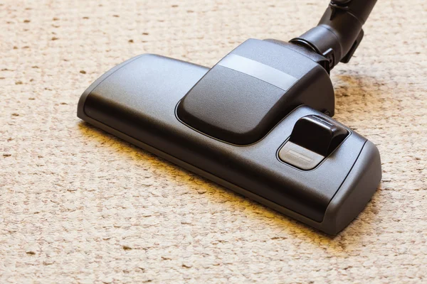Cleaning with vacuum cleaner dirty — Stock Photo, Image