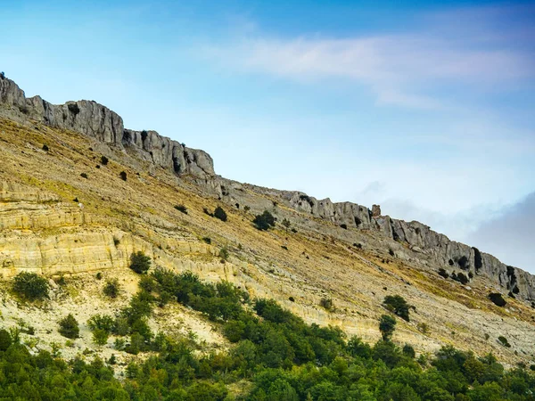 Rocky Mountains Landscape Burgos Spain — Stock Photo, Image