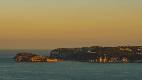 Μεσογειακό Θαλασσογραφία Στην Costa Blanca Ακρωτήριο San Antonio Θέα Την — Φωτογραφία Αρχείου