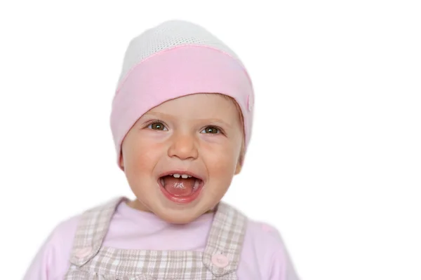 Bambina ridendo — Foto Stock