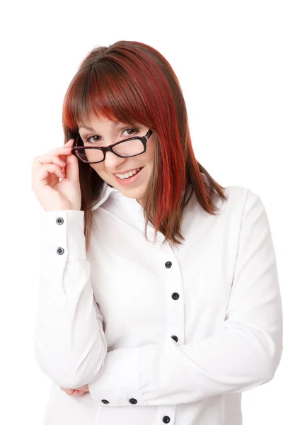 Joven mujer sonriendo —  Fotos de Stock